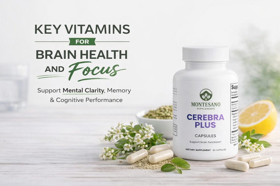 Key Vitamins for Brain Health and Focus